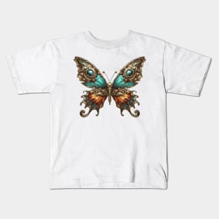 Lovely Steampunk Butterly Kids T-Shirt